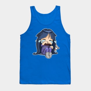 Kitty The Witch Sad Tank Top